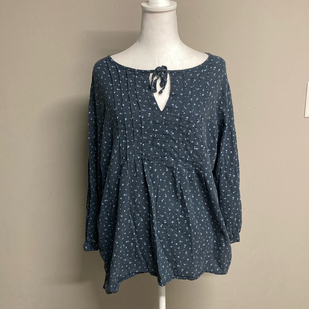 L.L Bean Boho floral top